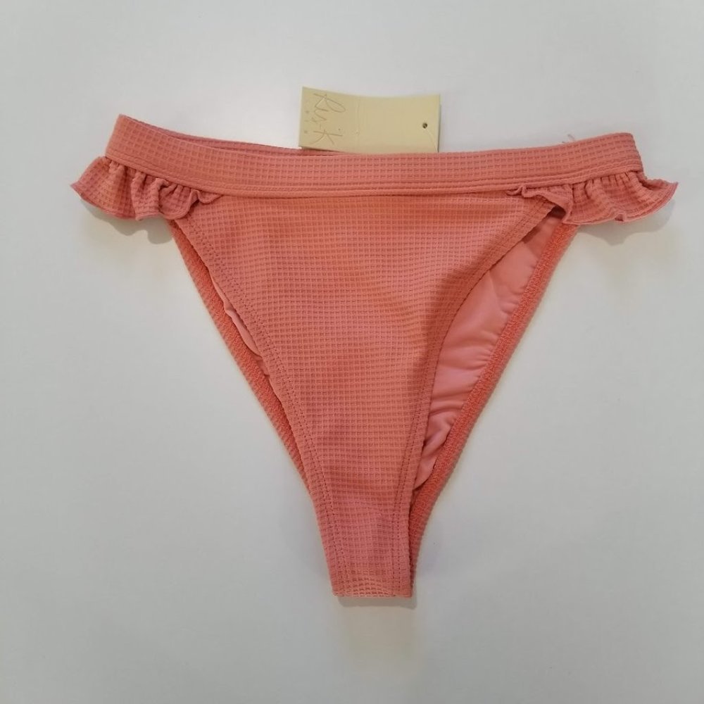 Ris-k Horizon Bikini Bottom Tea Rose Size Small - Picture 2 of 8